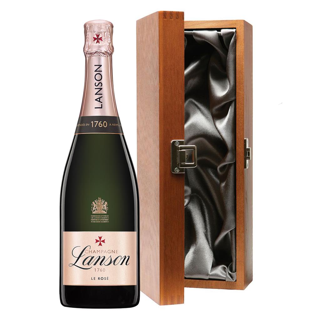 Lanson Le Rose Champagne 75cl in Luxury Gift Box